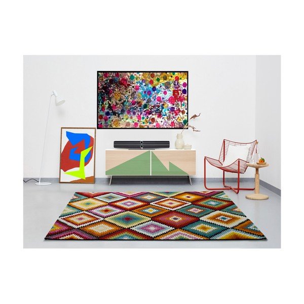 Tappeto Koby Multi Perso, 80 x 150 cm - Universal-image-1