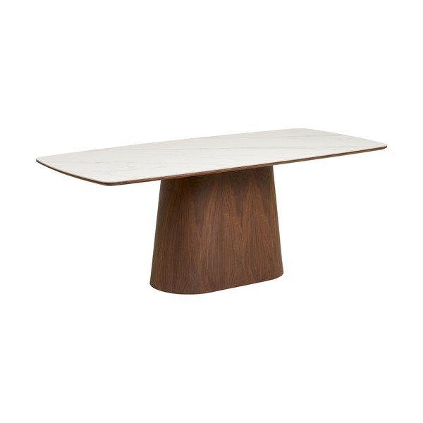 Tavolo da pranzo con piano in ceramica 90x200 cm Noli – House Nordic-image-2