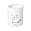 Candela di soia profumata tempo di combustione 24 ore Fraga: French Cotton - Blomus