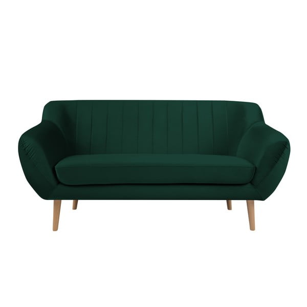 Divano verde a due posti Benito - Mazzini Sofas