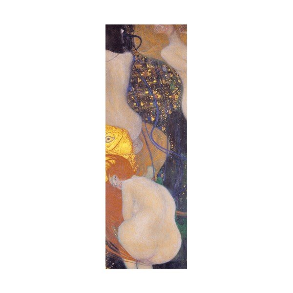 Reprodukce obrazu Gustav Klimt - Goldfish, 90 x 30 cm