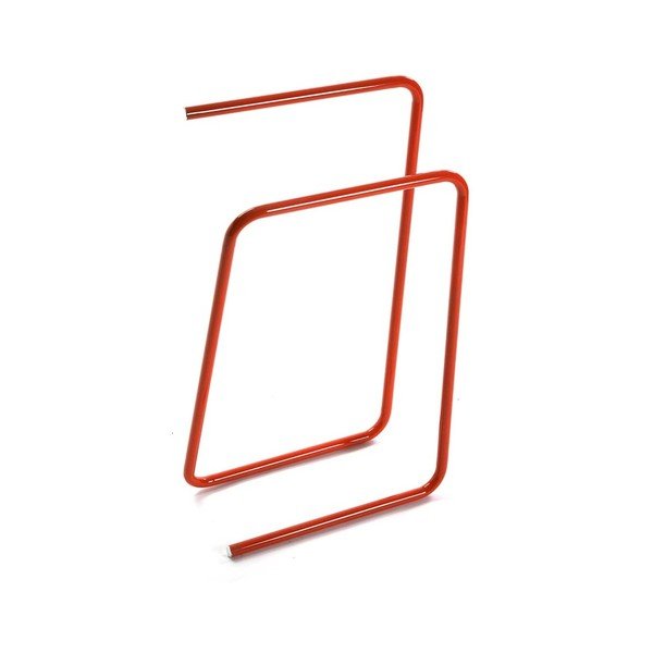Porta asciugamani in metallo arancione Naranja - Versa-image-1