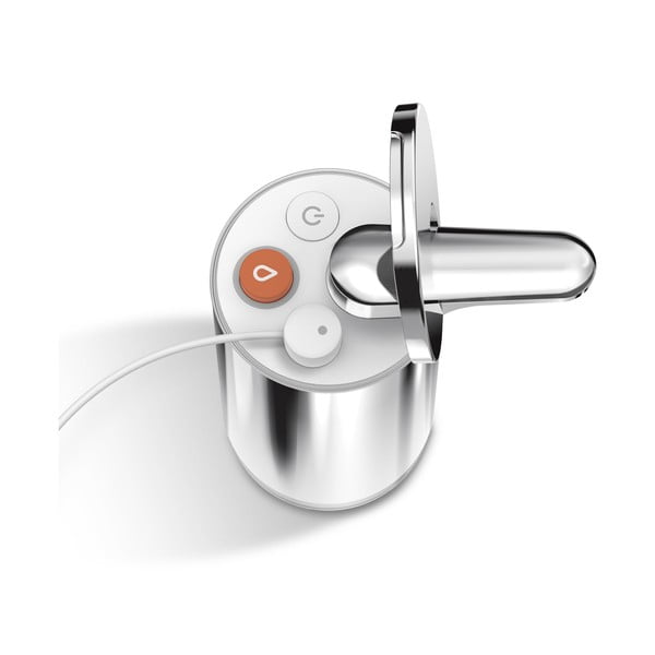 Distributore automatico di sapone in acciaio argentato 266 ml - simplehuman-image-4