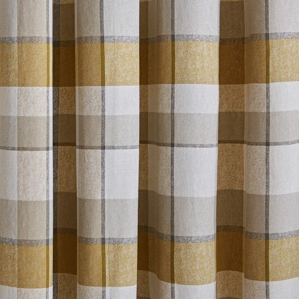 Tende gialle e beige in set da 2 168x183 cm - Catherine Lansfield-image-3