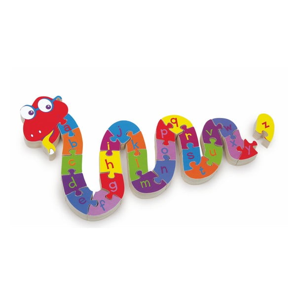 Puzzle in legno ABC Snake - Legler