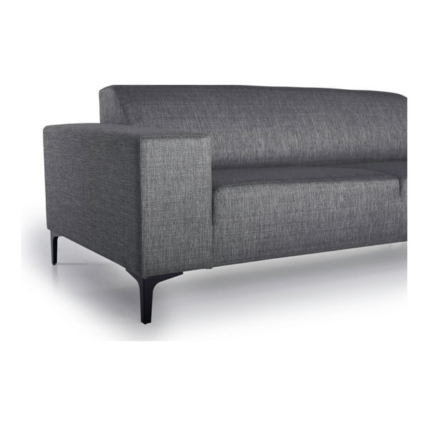 Divano grigio scuro 216 cm Diva - Scandic-image-4