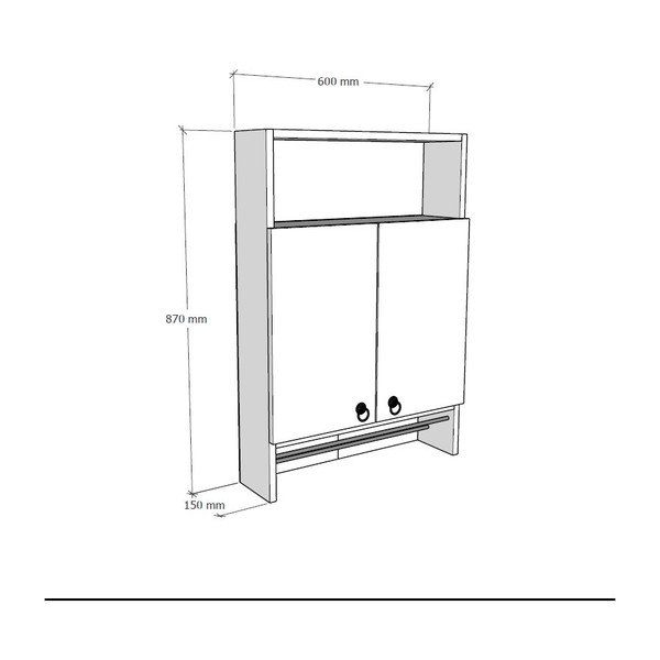 Mobile da bagno bianco Beta - Puqa Design-image-3