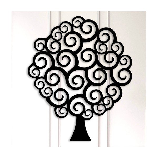 Decorazione murale nera Magic Tree - Unknown