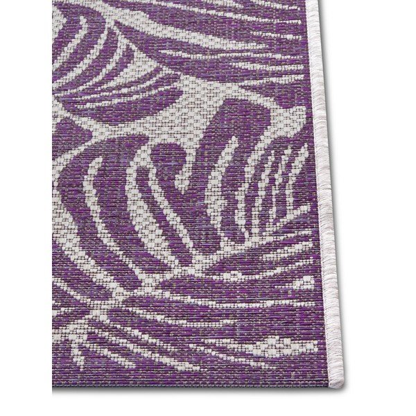 Tappeto da esterno viola e beige , 140 x 200 cm Monstera - NORTHRUGS-image-2