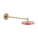Lampada da parete dimmerabile a LED rosa ø 15 cm Asteria Wall Long - UMAGE