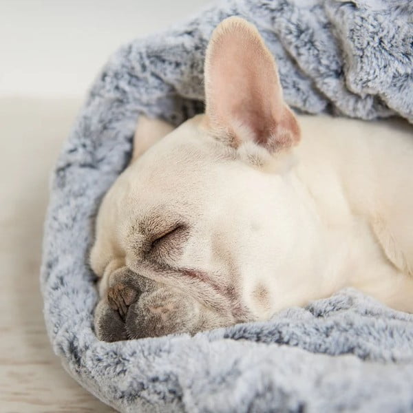 Cuccia grigia per animali domestici ø 33 cm Snuggle Bed 3in1 Husky Grey S – P.L.A.Y.-image-1