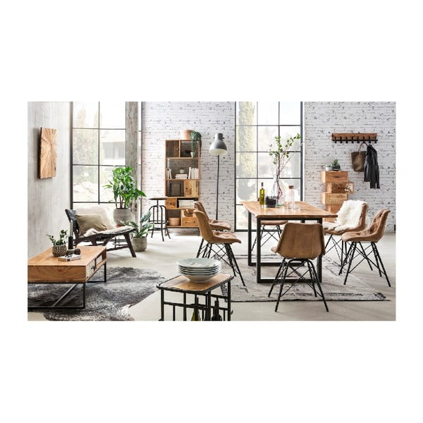 Appendiabiti da parete in legno di acacia Finn - WOOX LIVING-image-2