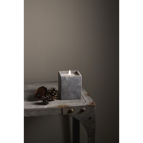 Candela a LED (altezza 11,5 cm) Flamme Cem - Star Trading-image-4