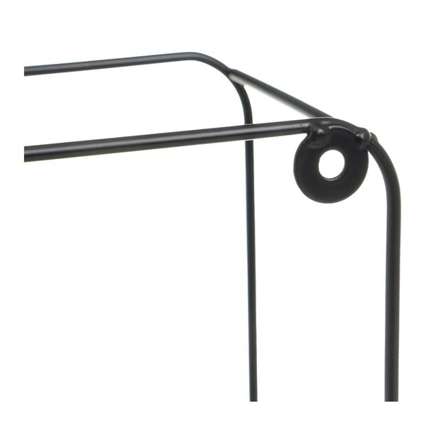 Mensole in colore nero-naturale in set di 2 21 cm - Casa Selección-image-1