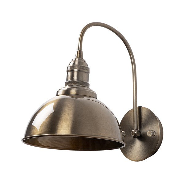 Lampada da parete color ottone ø 21 cm Varzan – Opviq lights