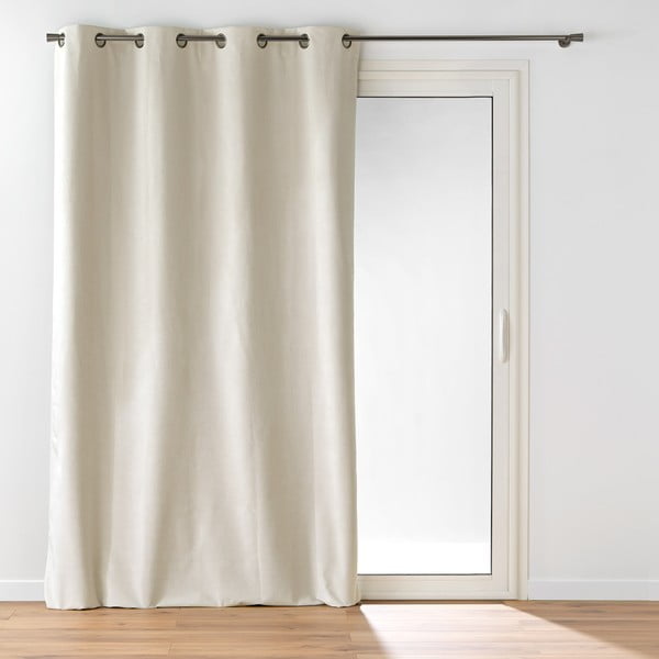 Tenda beige in velluto 140x260 cm Olympe – douceur d'intérieur