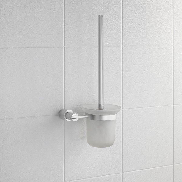 Nástěnný toaletní kartáč Metaltex Samoa