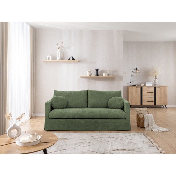 Divano verde 195 cm Paphos – Ropez-image-3