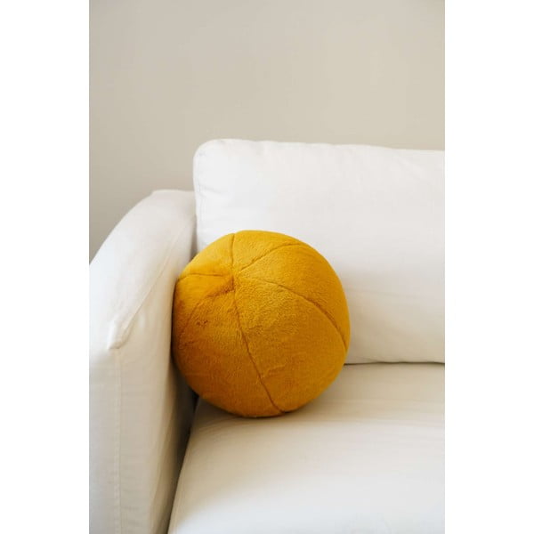 Cuscino decorativo in micropile ø 25 cm Top – Mioli Decor-image-3