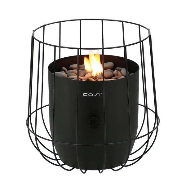 Lampada a gas nera Cosi Basket, altezza 31 cm - COSI-image-2