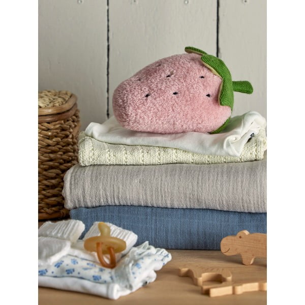 Coperta beige in mussola per neonati 100x80 cm Muslin - Bloomingville Mini-image-4