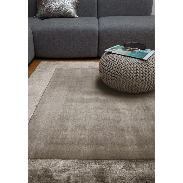 Tappeto marrone tessuto a mano con lana 200x290 cm Ascot - Asiatic Carpets-image-1