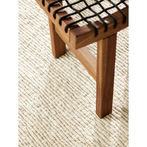 Tappeto rotondo color crema in lana tessuto a mano ø 200 cm Bexley Woolwich – Ted Baker-image-2