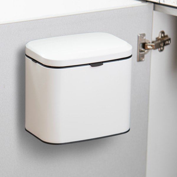 Bidone per l'umido bianco 4 l Essentials – Ladelle-image-4