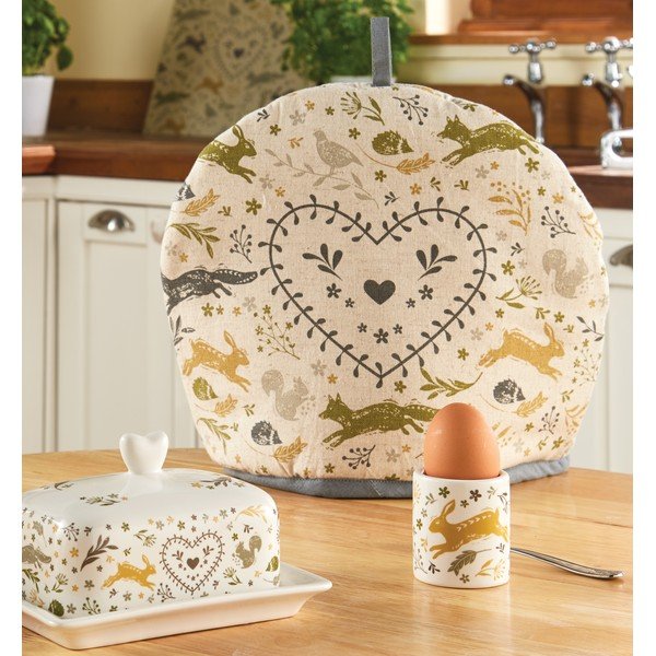 Coperchio in cotone per teiera Woodland - Cooksmart ®-image-1