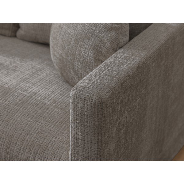 Divano grigio 140 cm Paphos – Ropez-image-4