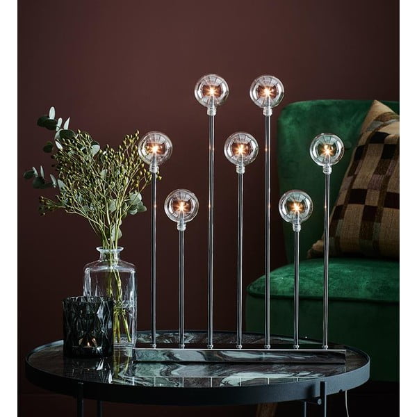Candeliere di colore argento, altezza 50 cm Junior - Markslöjd