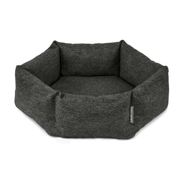 Letto in lana antracite ø 45 cm Calma Anthracite - MiaCara