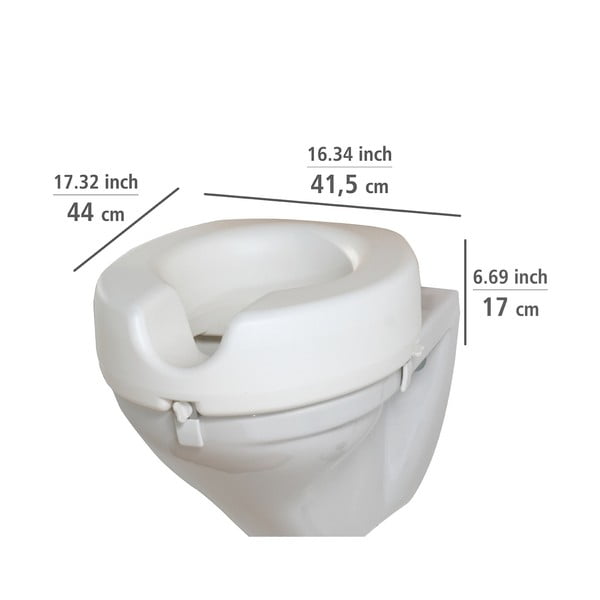 Sedile rialzato per anziani , 44 x 41,5 cm Secura - Wenko-image-4