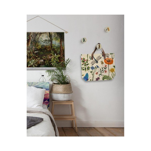 Borsa Bella in tela con manico in similpelle Tierra Bella - Surdic-image-1