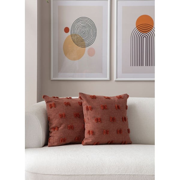 Federe decorative in set 2 pz 43x43 cm Tuffet – Mioli Decor-image-3