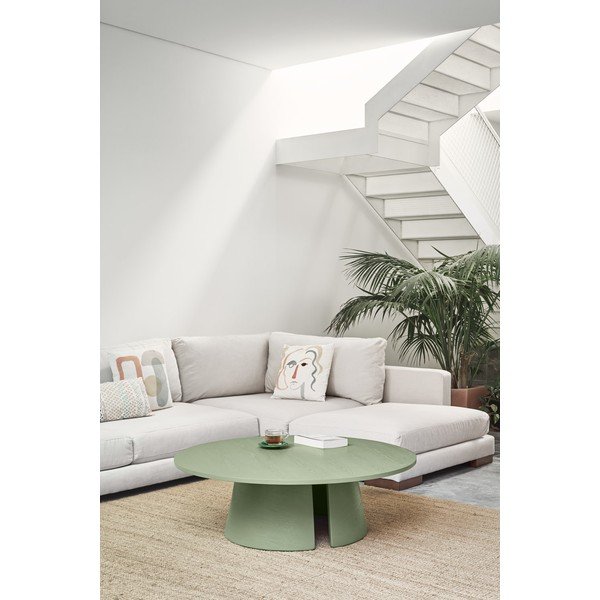 Tavolino verde , ø 110 cm Cep - Teulat-image-1