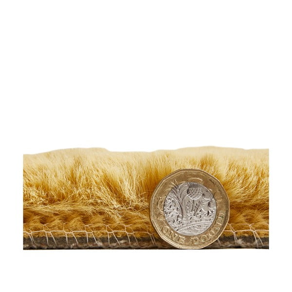 Tappeto giallo , 60 x 120 cm Teddy - Think Rugs-image-2