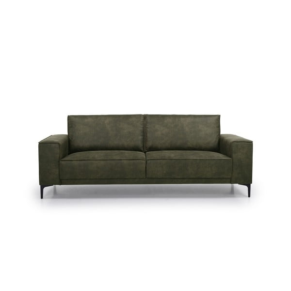 Divano in similpelle verde 224 cm Copenhagen - Scandic