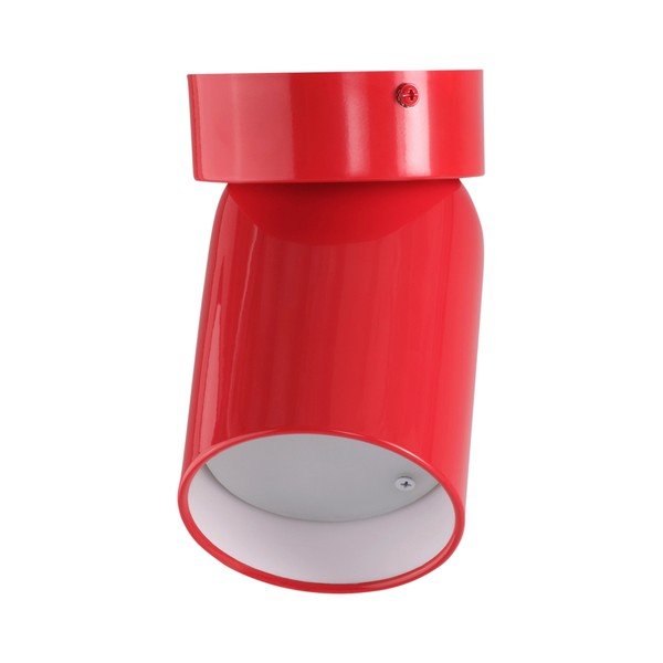 Faretto rosso in metallo con struttura flessibile/con intensità regolabile ø 10,5 cm Ara – Jotex-image-4