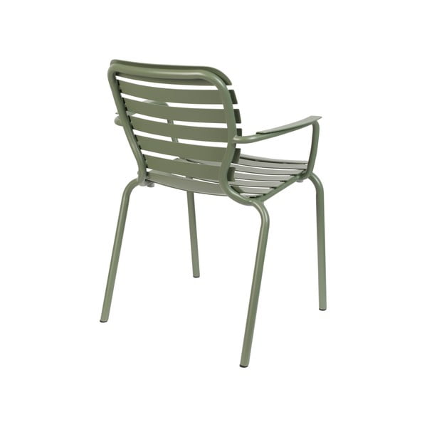 Sedia da giardino in metallo verde chiaro Vondel - Zuiver-image-4