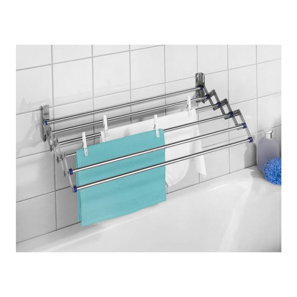 Asciugabiancheria telescopico a parete Dry - Wenko-image-1