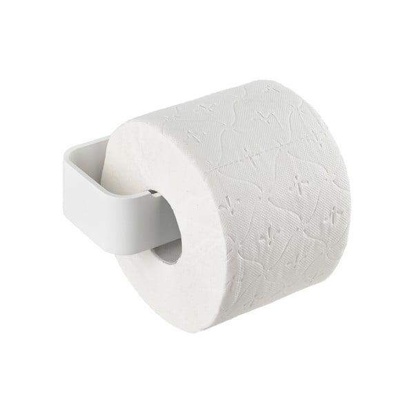 Porta carta igienica da parete bianco in metallo Ume – Zone