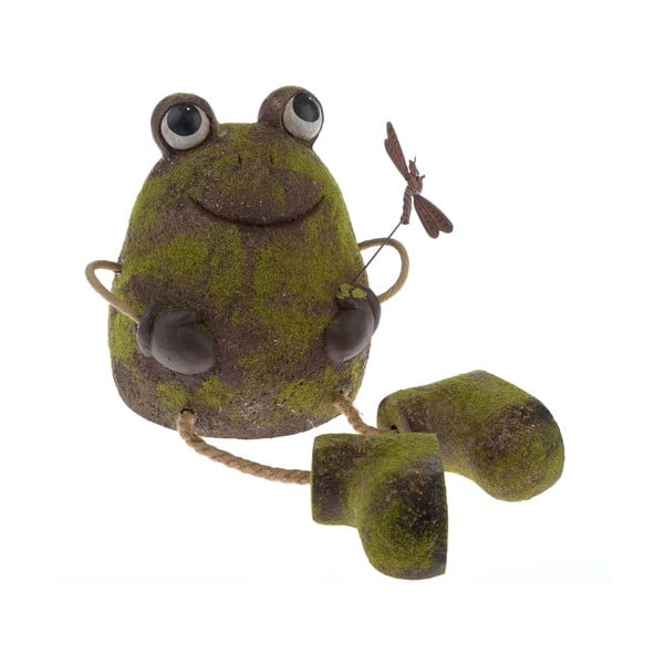 Statuetta per giardino (altezza 30 cm) Frog – Dakls
