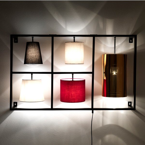 Lampada da parete nera Jumble - Tomasucci-image-1