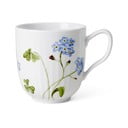 Tazza bianca in porcellana con motivo floreale 330 ml Hammershøi Summer - Kähler Design