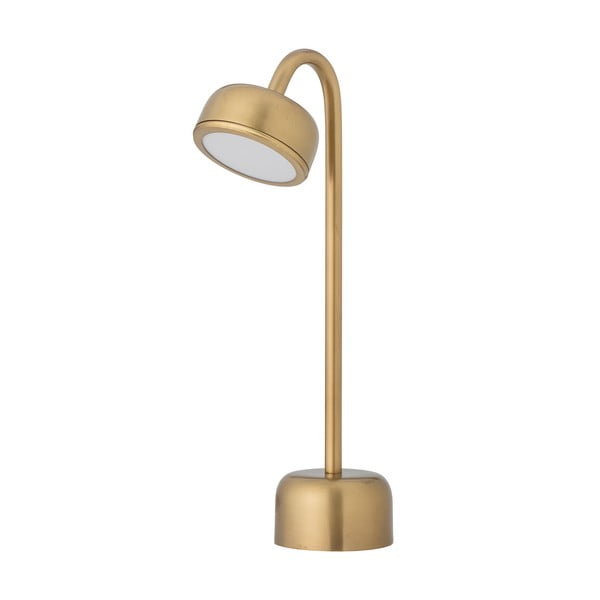 Lampada da tavolo a LED dimmerabile in oro con paralume in metallo (altezza 35,5 cm) Niko - Bloomingville