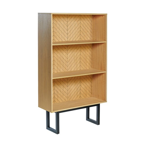 Libreria in rovere 90x150 cm Camden Herringbone - Woodman-image-2