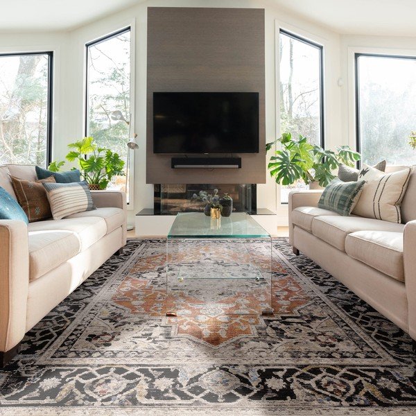Tappeto color mattone 240x330 cm Sovereign - Asiatic Carpets-image-1