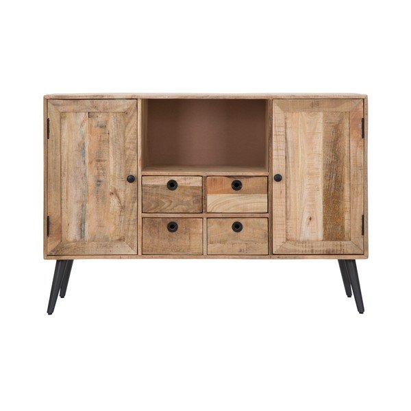 Mobile in legno di mango, larghezza 130 cm Belgrado - Mauro Ferretti