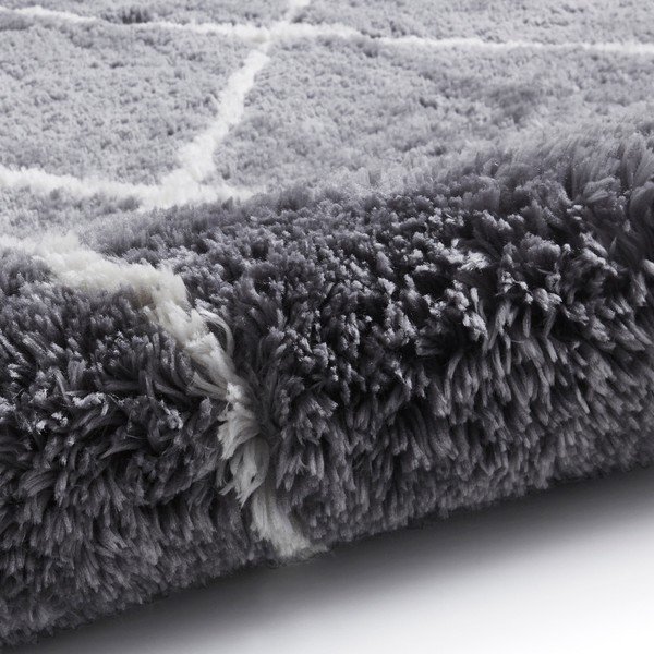 Tappeto grigio , 150 x 230 cm Morocco - Think Rugs-image-4